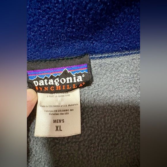 Patagonia Sinchilla Men's Jacket Size XL Gray - Picture 5 of 7